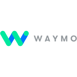 Waymo company logo.